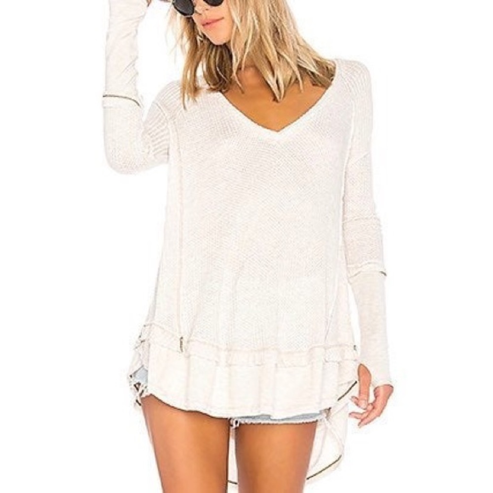 We The Free Cream Laguna Thermal Sweater 🌈